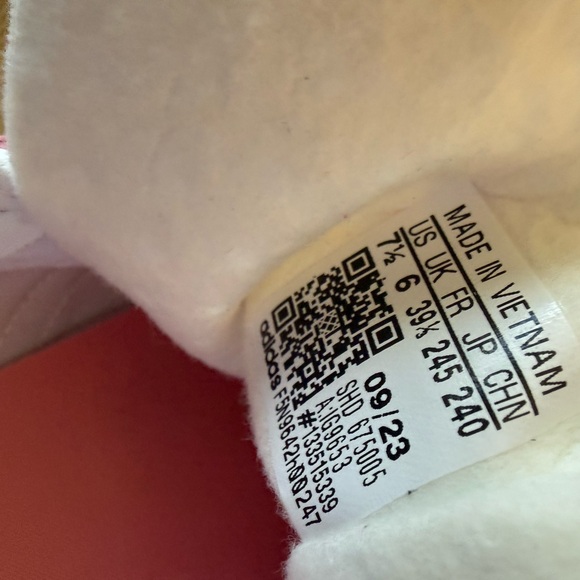 Adidas Womens Pink Gazelle Bold 'Super Pop' / US Women's 7.5 - Picture 9 of 10